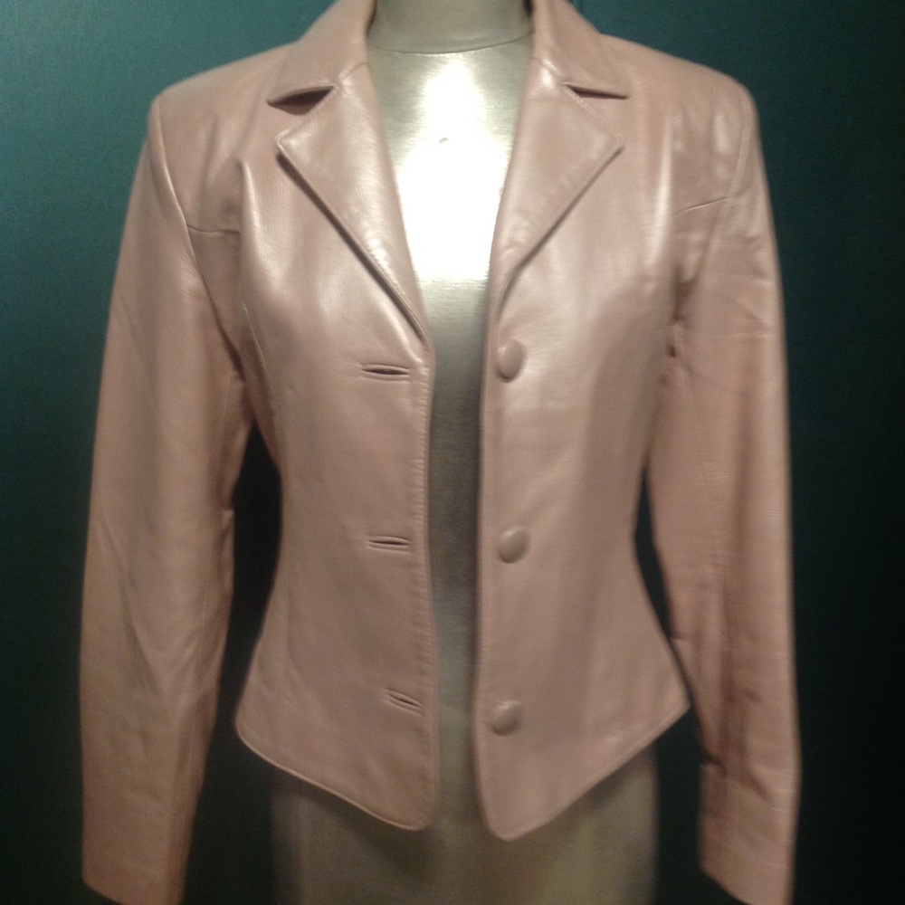 New leather jacket